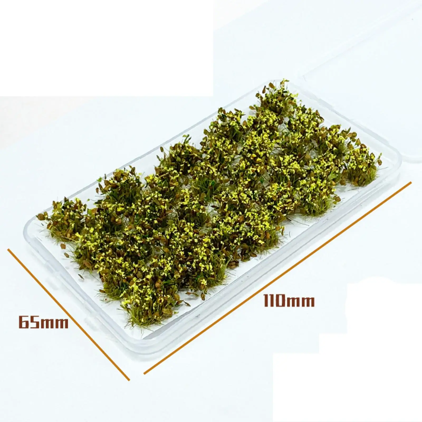 32 Pieces Miniature Bushes Multiple Scene Cluster for Building Kits Decor