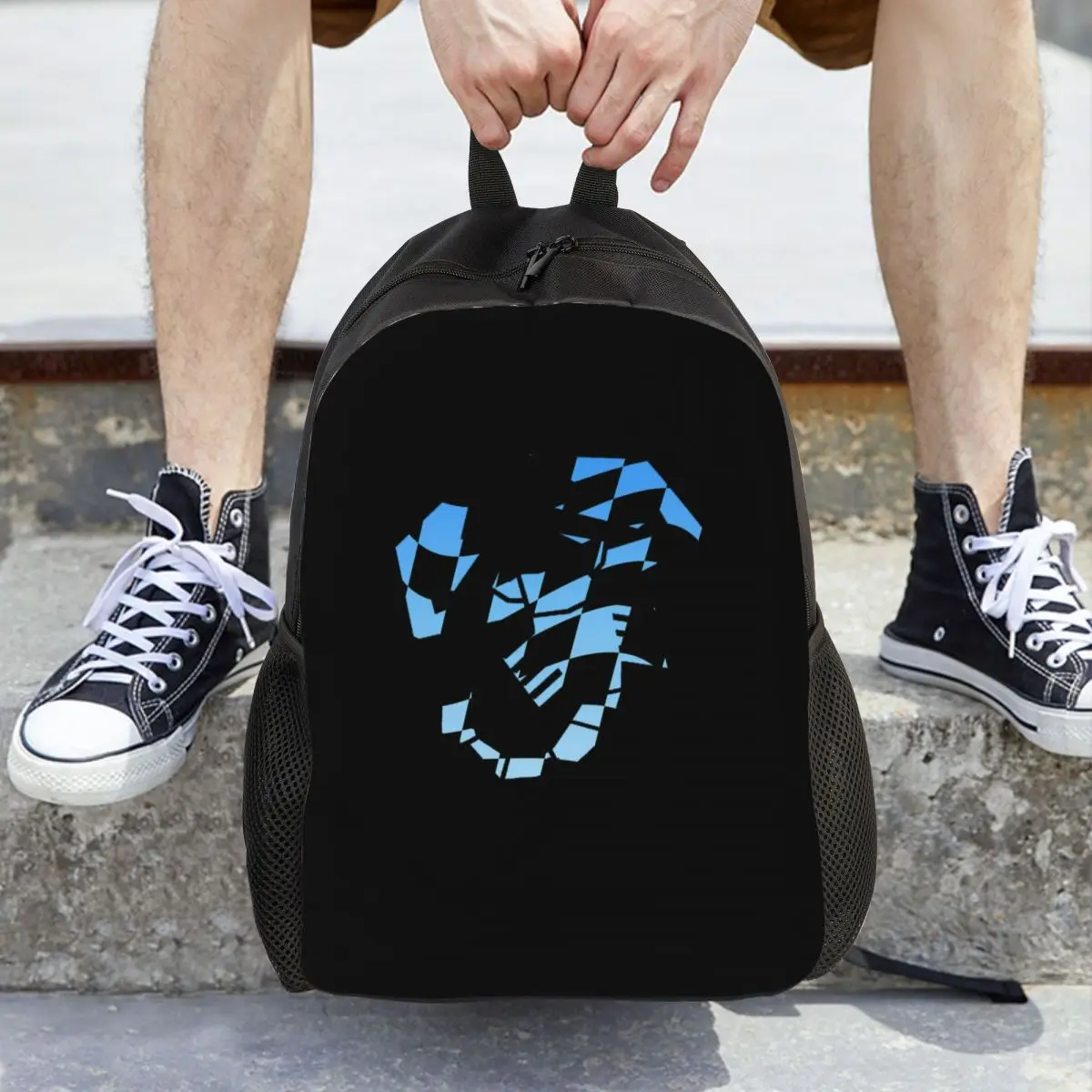 

Abarth Bucket Backpack Daypack Large Capacity Boys Girls BookBag School Bag Shoulder Bags for Men Women