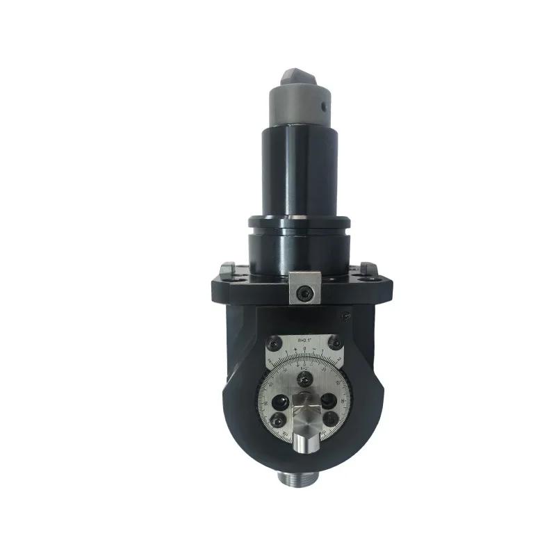 Double output power tool holder Right angle power head numerical control Lathe 0 degree universal power tool holder