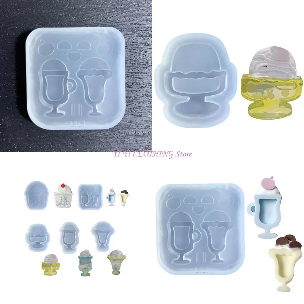 

N5KF Модная прочная силиконовая помадка, портативная для создания уникальных десертов и сладостей с легким дизайном выпуска