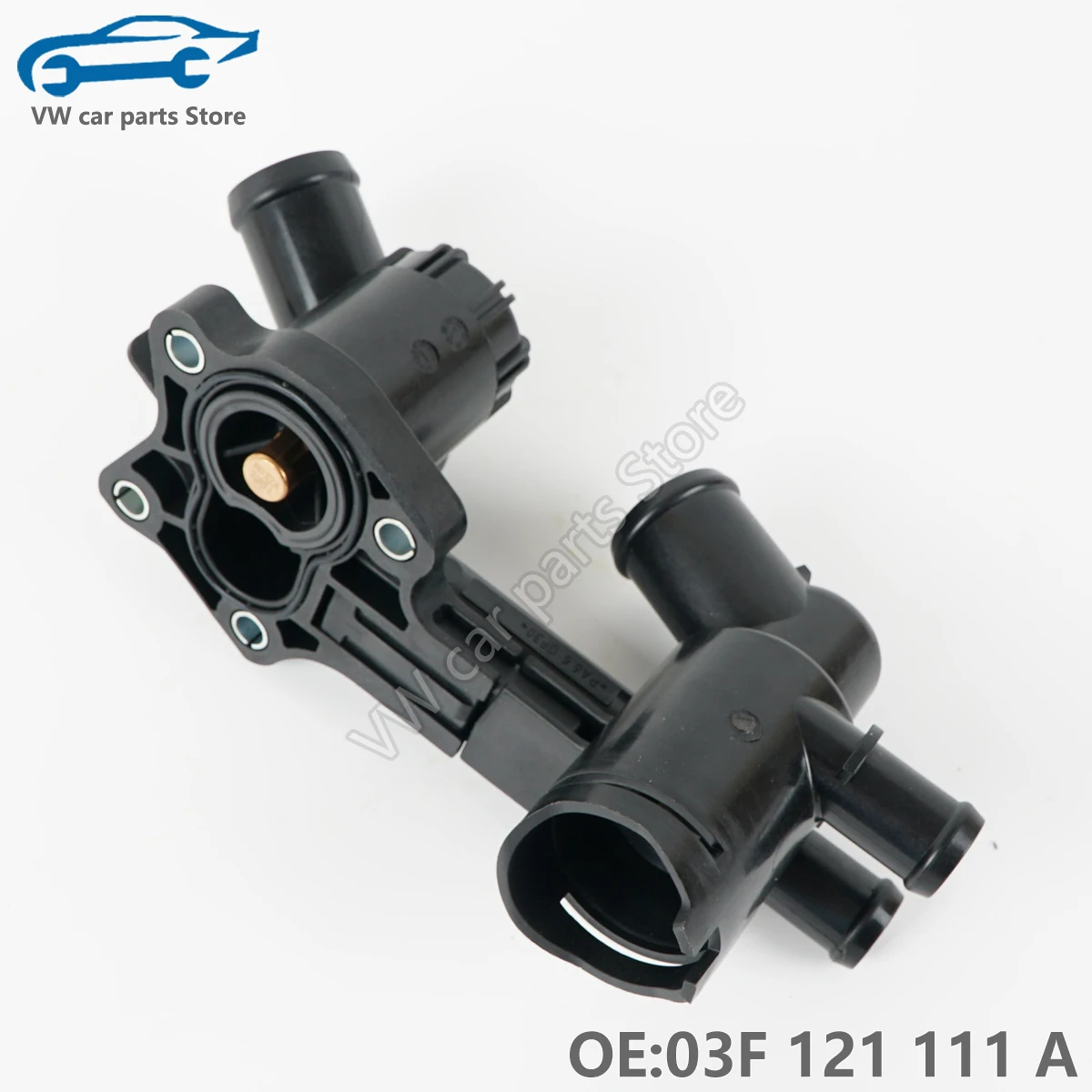 03F121111A 1.2TSI Thermostat Assembly For VW Beetle Caddy Jetta POLO YETI Touran Golf Audi A1 A3 Superior Quality 03F 121 111 A