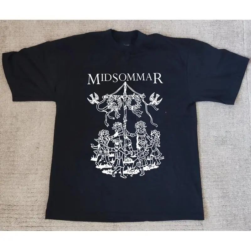 

Футболка Midsommar Ari Aster A24 Folk Horror Movie, полный размер S 5Xl