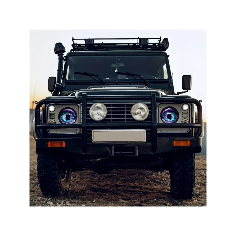 

2 pcs 3D Beast Eye Stickers - Suitable for headlight, body, window, and bumper decoration - The best gift for men