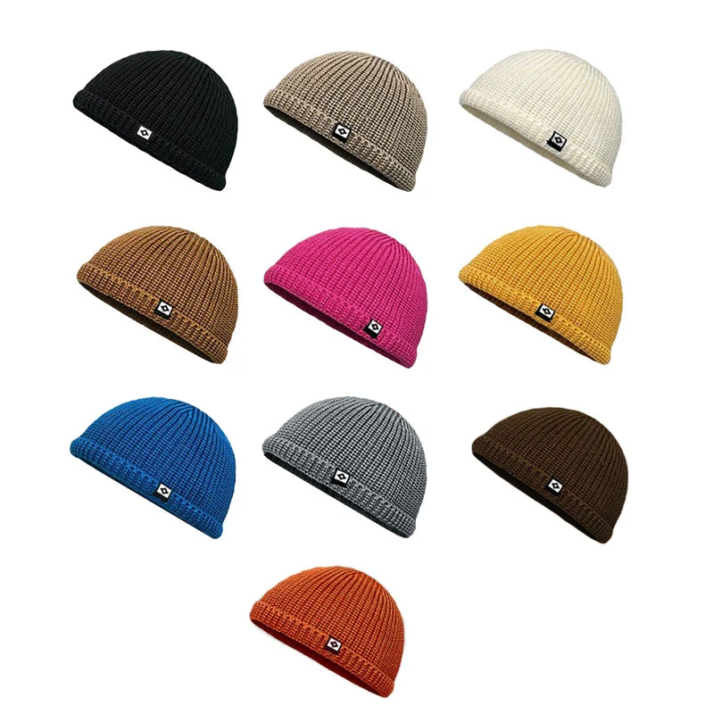 

Шапка Гуапи, вязаная шапка, шапка «хозяйственный стиль», шапка в стиле хип-хоп, шапка с козырьком, шапка с маленьким лейблом, шапка с тканевым лейблом, взрослая шапка в ретро-этническом стиле