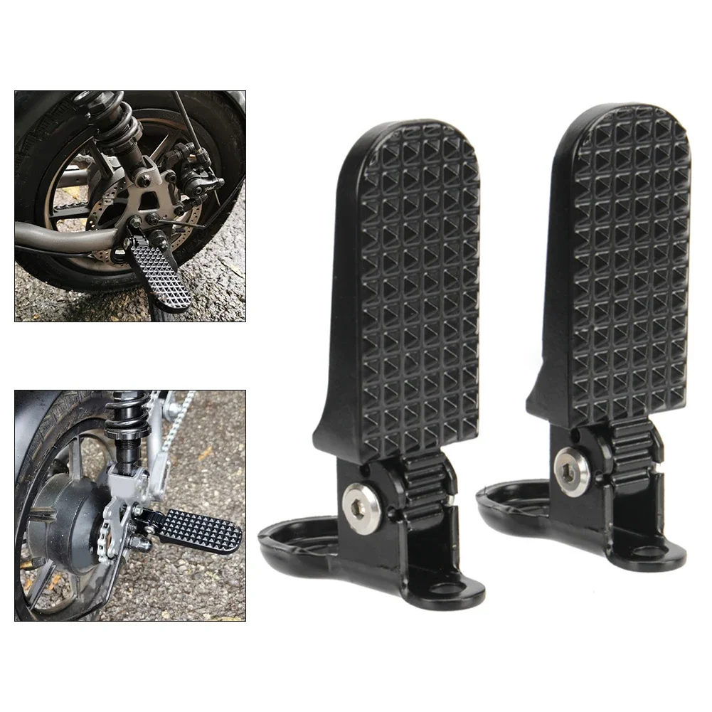 1 Pair Bike Rear Pedal Bicycle Rear Footrest Foot Peg Bike Pedal Mountain Replacement Foot Cycling Accessories