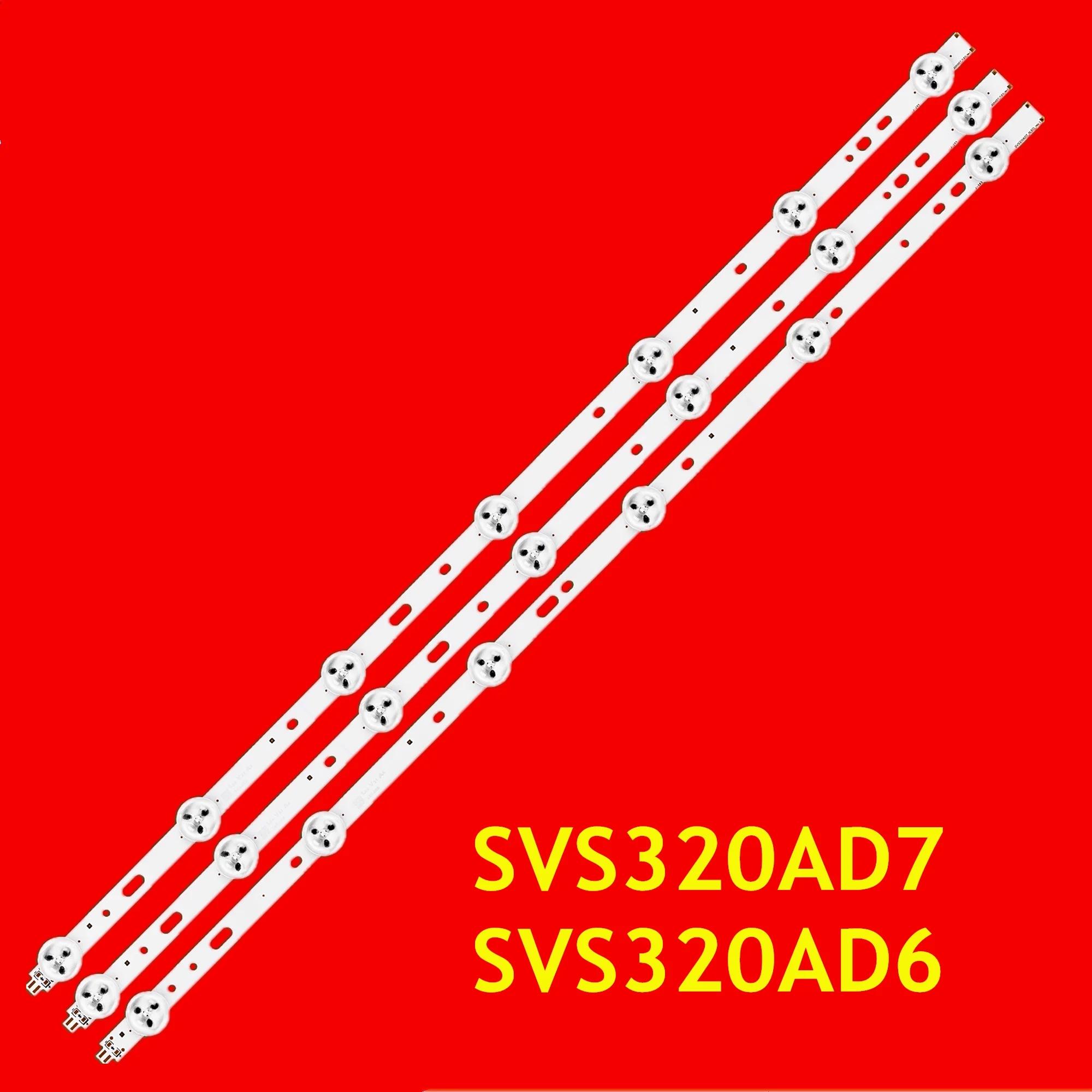 LED Strip for 32VLE5304GB 32VLE4302BF 32VLE5304BG LC-32LD135K 32L2200U LT-32HA46U LTA320AP33 SVS320AD6_6LED SVS320AD7_7LED