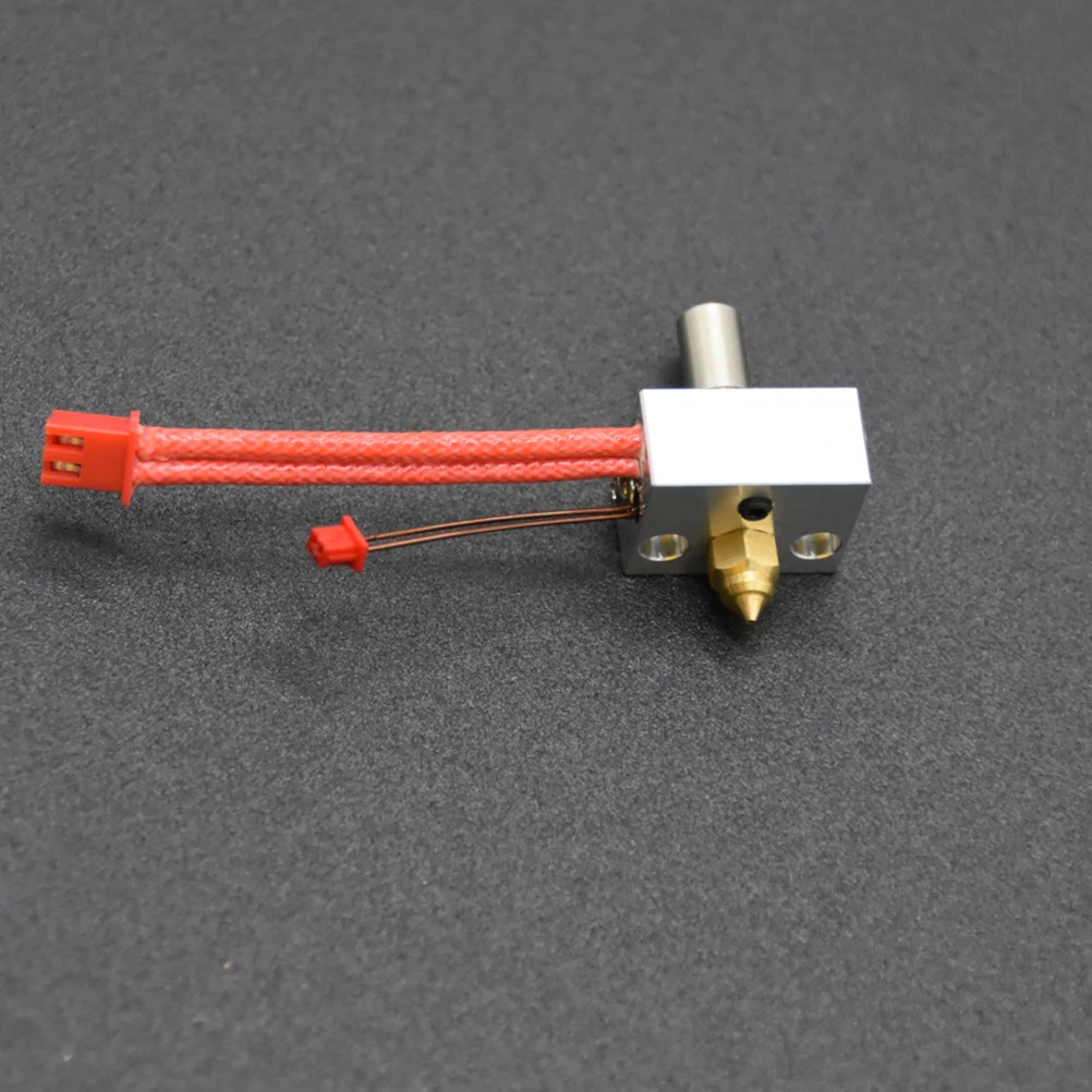 

High Temperature Nozzle Head Extruder Replacement Printer Nozzles Printing Mould Heat Block Extrusion Assembled