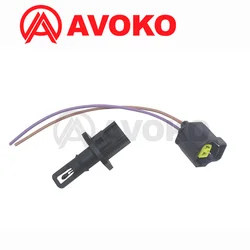 Intake Air Charge Temperature Sensor With Electrical Harness 2 Pin Connector Plug For FORD SCORPIO GALAXY MAZDA JAGUAR S-TYPE