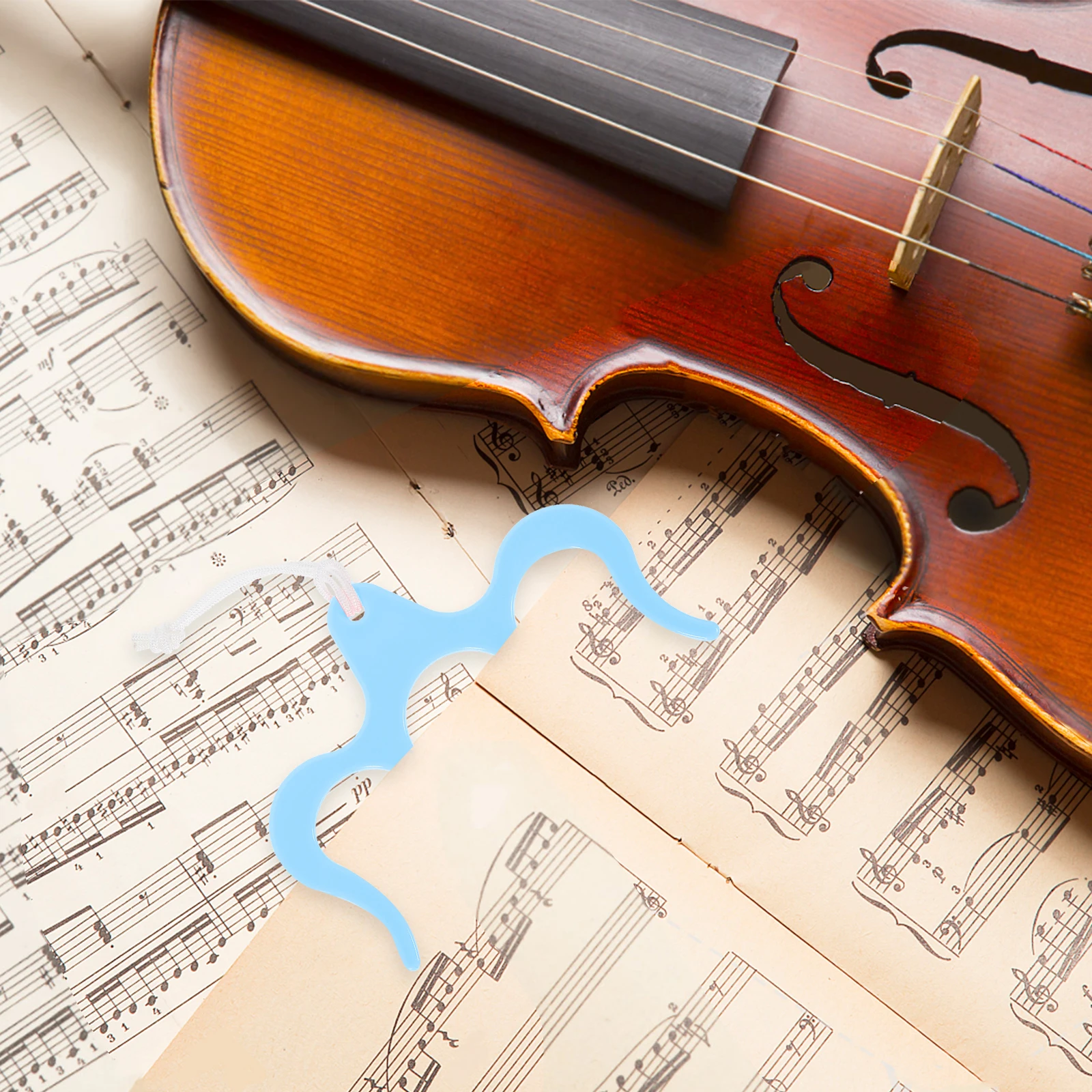 

Page Holder Clip Musical Notes Paper Clips Book Stand Plastic Clamp