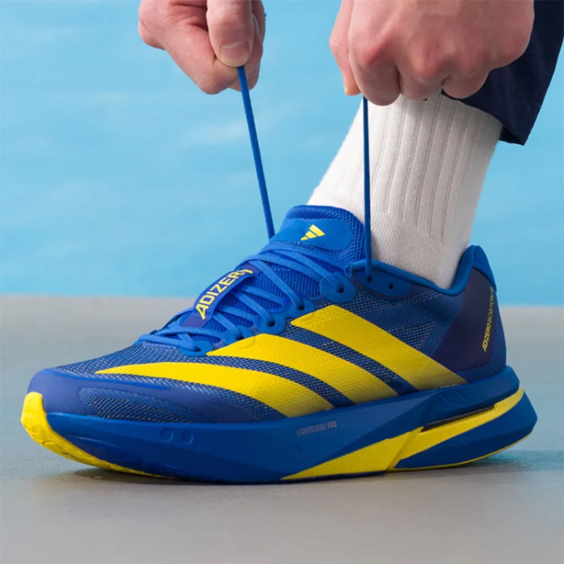 Adidas Adizero Evo SL Racing Running Shoes Lightweight Breathable Marathon Trainers Men Women KK4238
