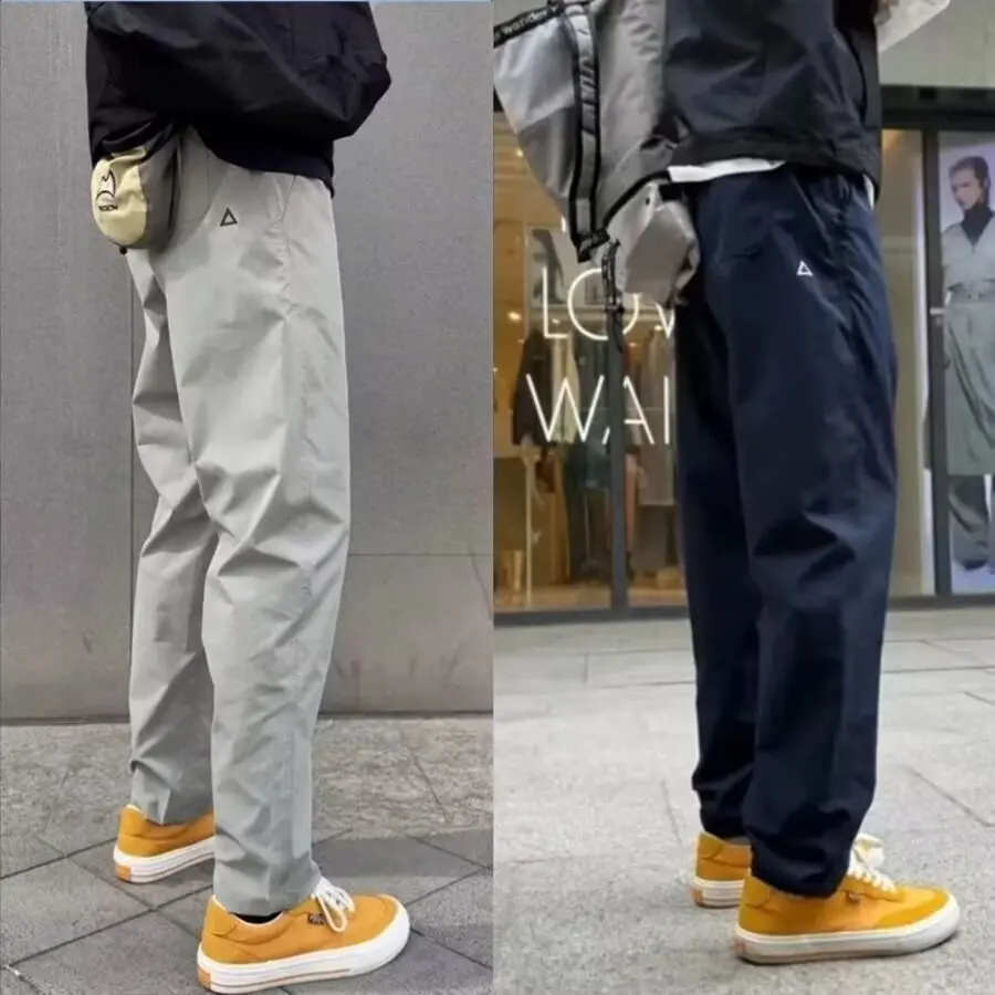 

Американские брюки свободного кроя из мягкой ткани, повседневные, рабочие, длинные, с множеством карманов