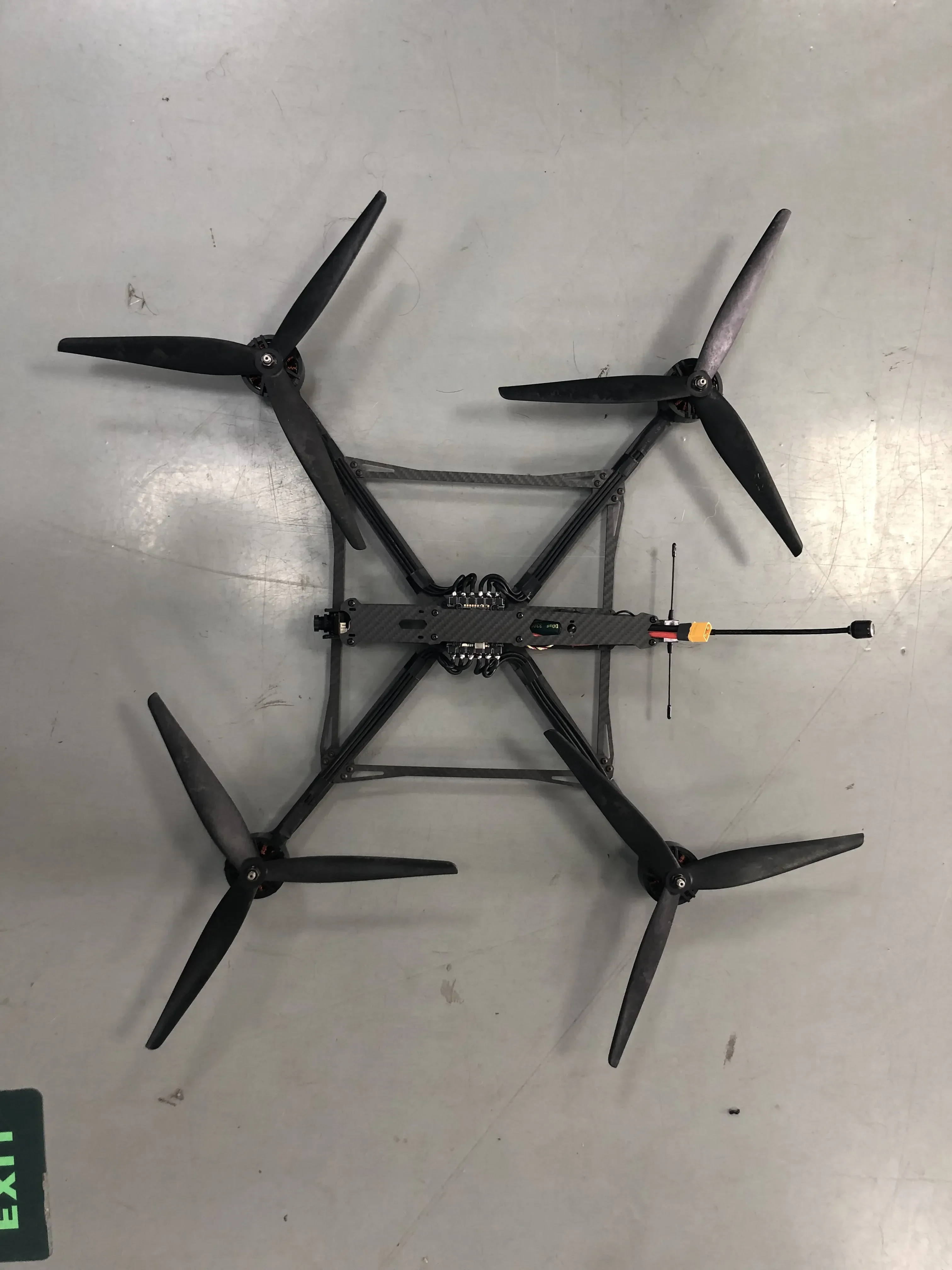 Telaio da 13 pollici più economico, carico di spessore del braccio da 10 mm, con parti FPV a lungo raggio da 6 kg