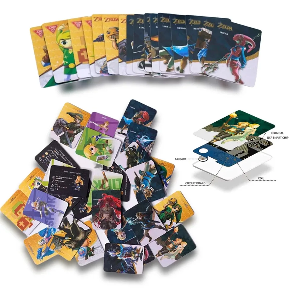 Spielkarten Groß/Mini NFC-Spielkarten Fantasy-Abenteuer-Spiel Sammelkarten für Spieler Mini-Spielkarte