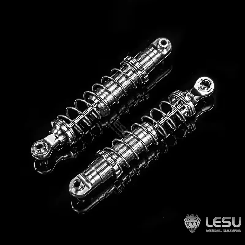 محاكاة TRX-4 امتصاص الصدمات الضغط التحكم عن بعد الفولاذ المقاوم للصدأ 80/90 مللي متر قابل للتعديل ل 1/10 Tamiya RC نموذج شاحنة قلابة #4