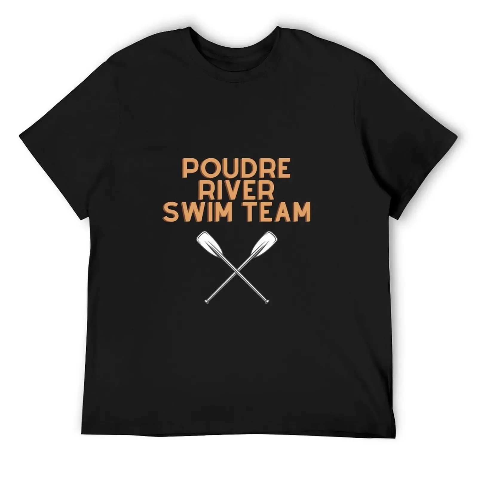 Poudre River Swim Team T-Shirt heavyweights baggy shirts fitted t shirts for men