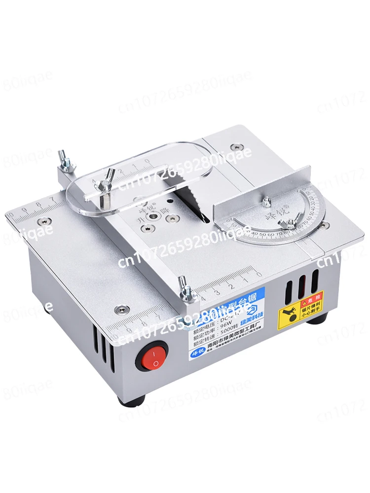 

Rui S3 Precision Desktop Micro Table Saw 2 Inch Acrylic PCB Desktop Cutting Machine Mini Aluminum Alloy Small Chainsaw