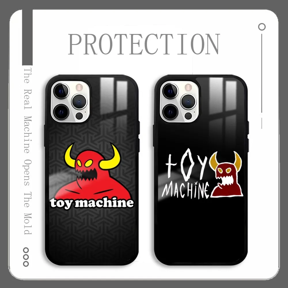 

T-Toy Skateboard M-MachineS Phone Case For IPhone 16 15 14 13 12 11 Pro Xs Max Mini Plus Celulares Hard Funda