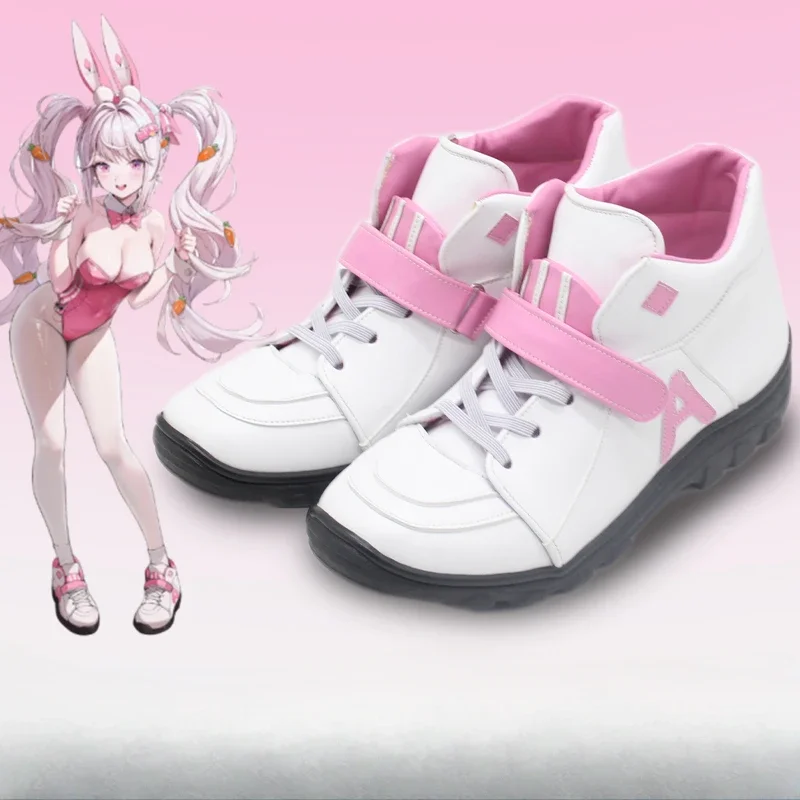 Gioco Dea della Vittoria: Nikke Alice Wonderland Bunny Girl Scarpe Cosplay Halloween Aksesori Dibuat Sesuai Pesanan