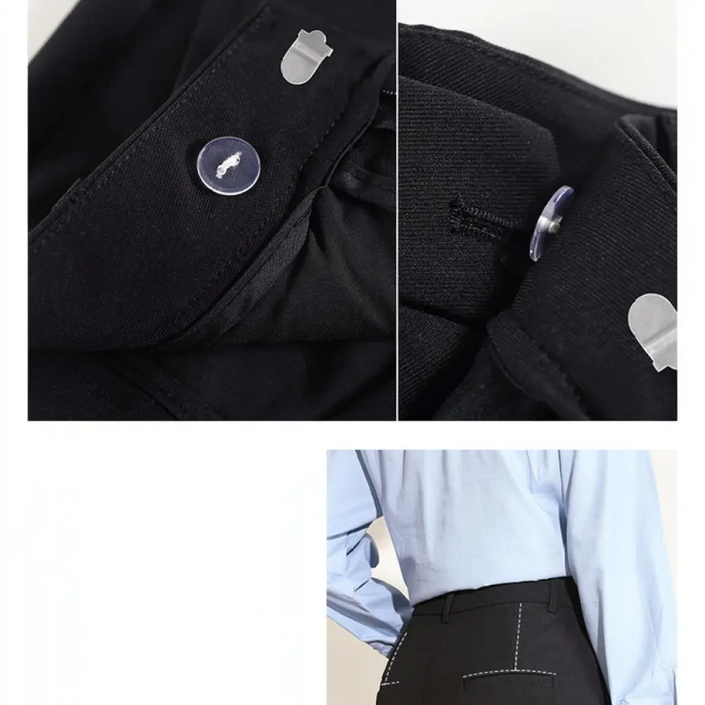 Black Wide Leg Trousers Women Loose Drape Pants High Waist Spring Summer Casual Daily Office Elegant Fashion Bottoms