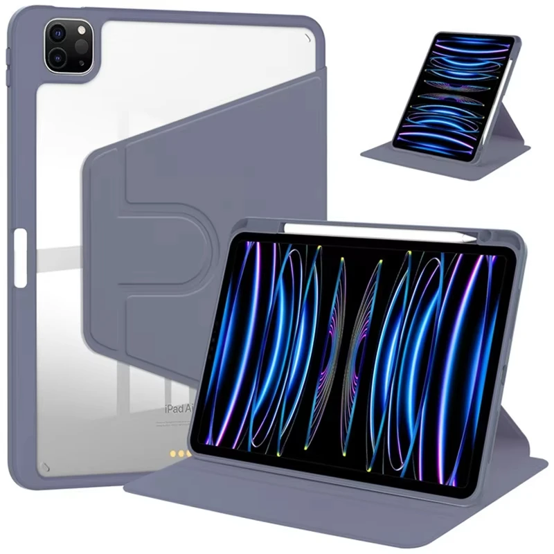 

For iPad Air 5 4 10th 10.9 Case New iPad Air 11 11th Pro 11 13 3 9.7 Cover 10.2 7th 8th 9th Gen 360° Rotation Shell Accessories