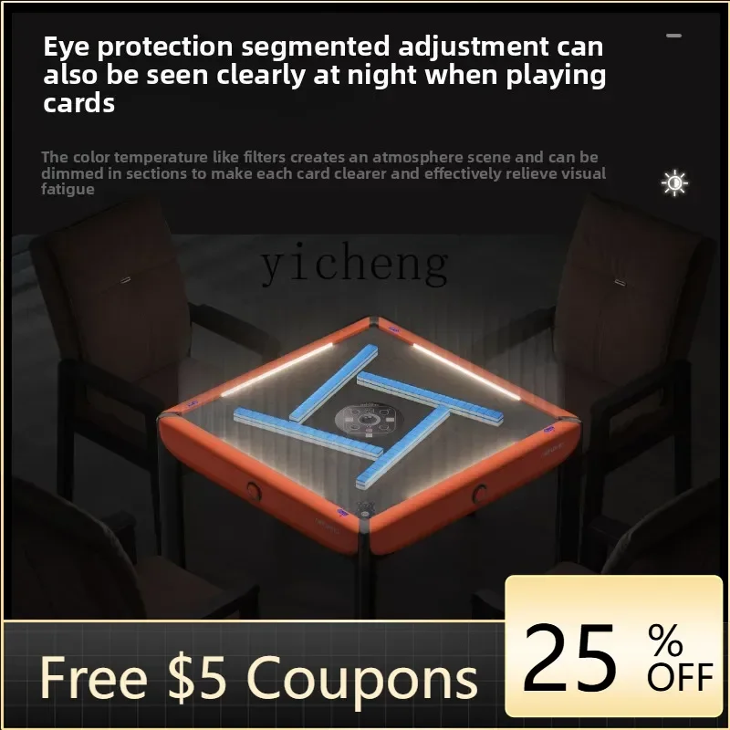 

B1 rotary roller coaster mahjong machine automatic dining table dual-purpose household static mahjong machine