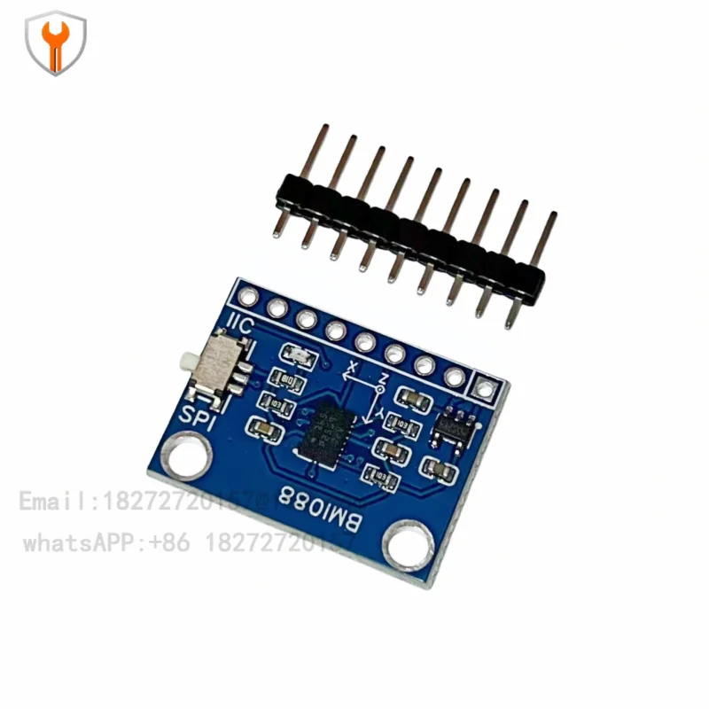 BMI088 gyroscope acceleration six-axis sensor module, high-performance six-axis IMU supports IIC SPI
