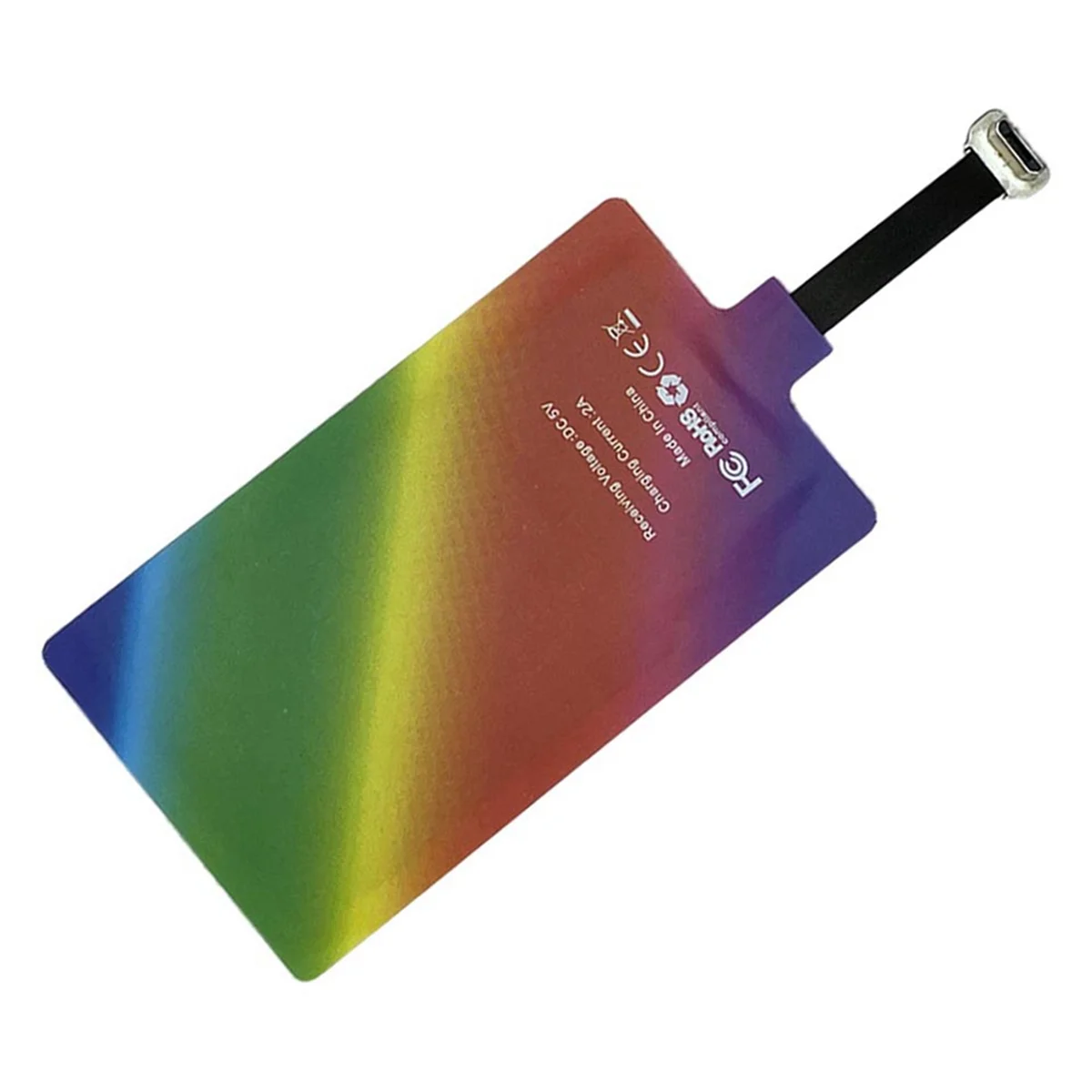 Módulo Receptor de Carregamento sem Fio Porta Universal para Android Tipo-c 10w 5v 2a