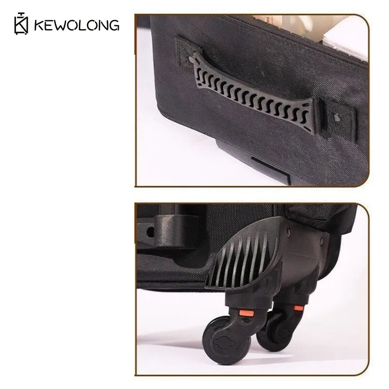 حقيبة فنان مكياج احترافية - منظم مستحضرات تجميل كبير مع مقصورات متعددة للأظافر والوشم