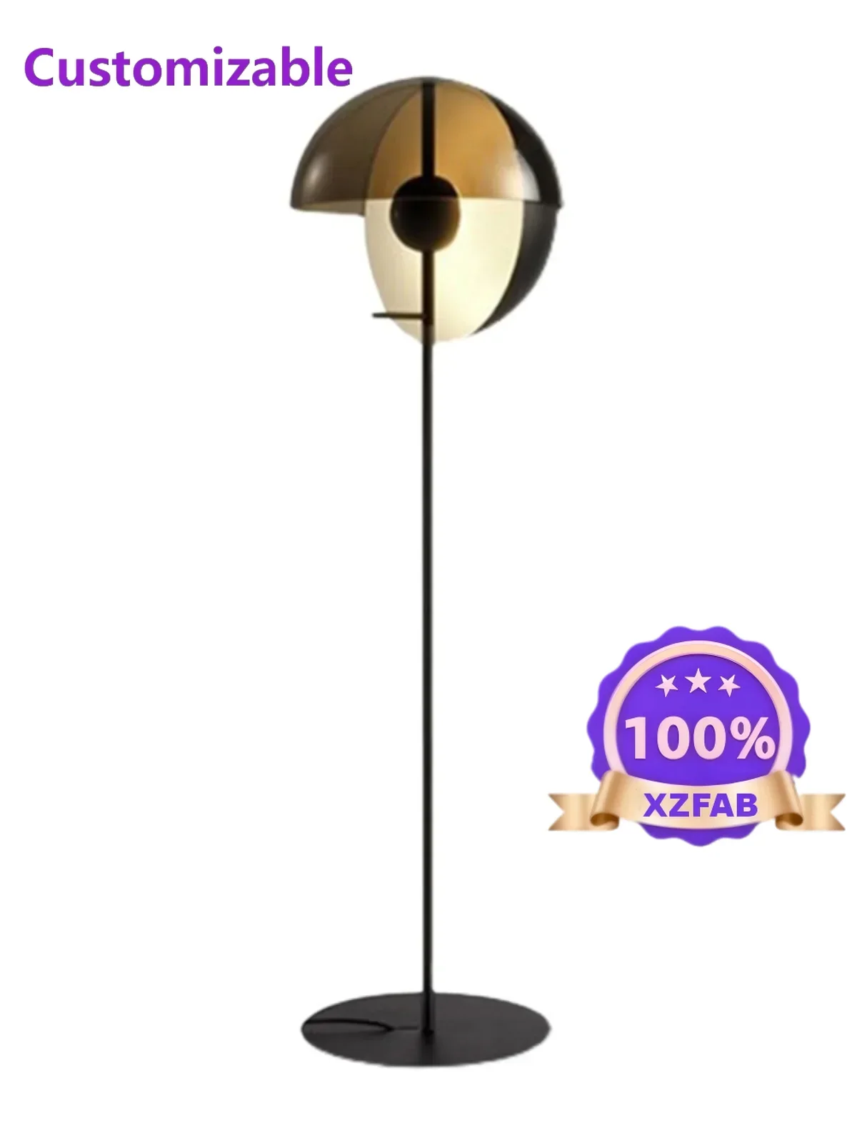 Postmodern industrial style floor lamp, ving room,study, Nordic fashion light luxury bedroom, bedside Bauhaus vertical desk lamp