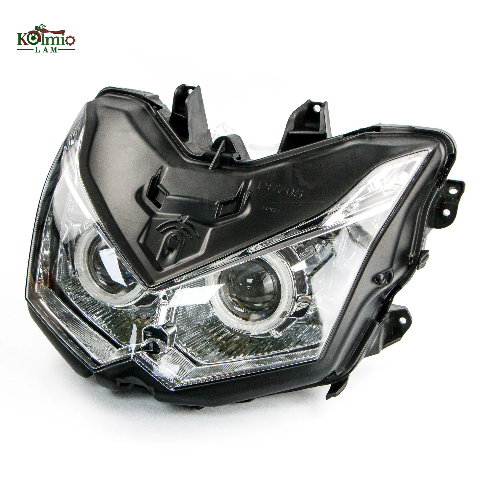 

Factory Hot Selling Suitable for Kawasaki Z1000 10-13 years, motorcycle headlight assembly, front lighting headlight with angel