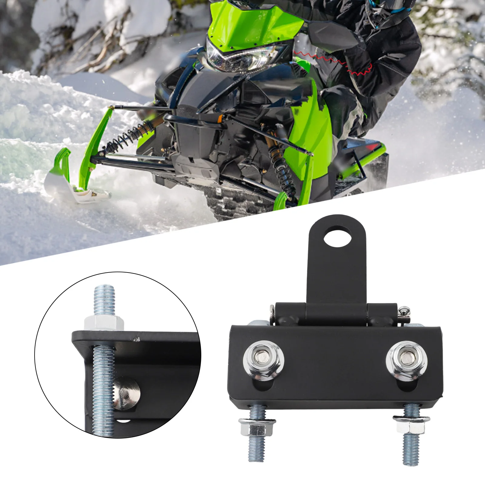 Direct Installation for snowmobile Parts Bumper Hook Kit No Deformation Steel Material Direct Installation for snowmobile