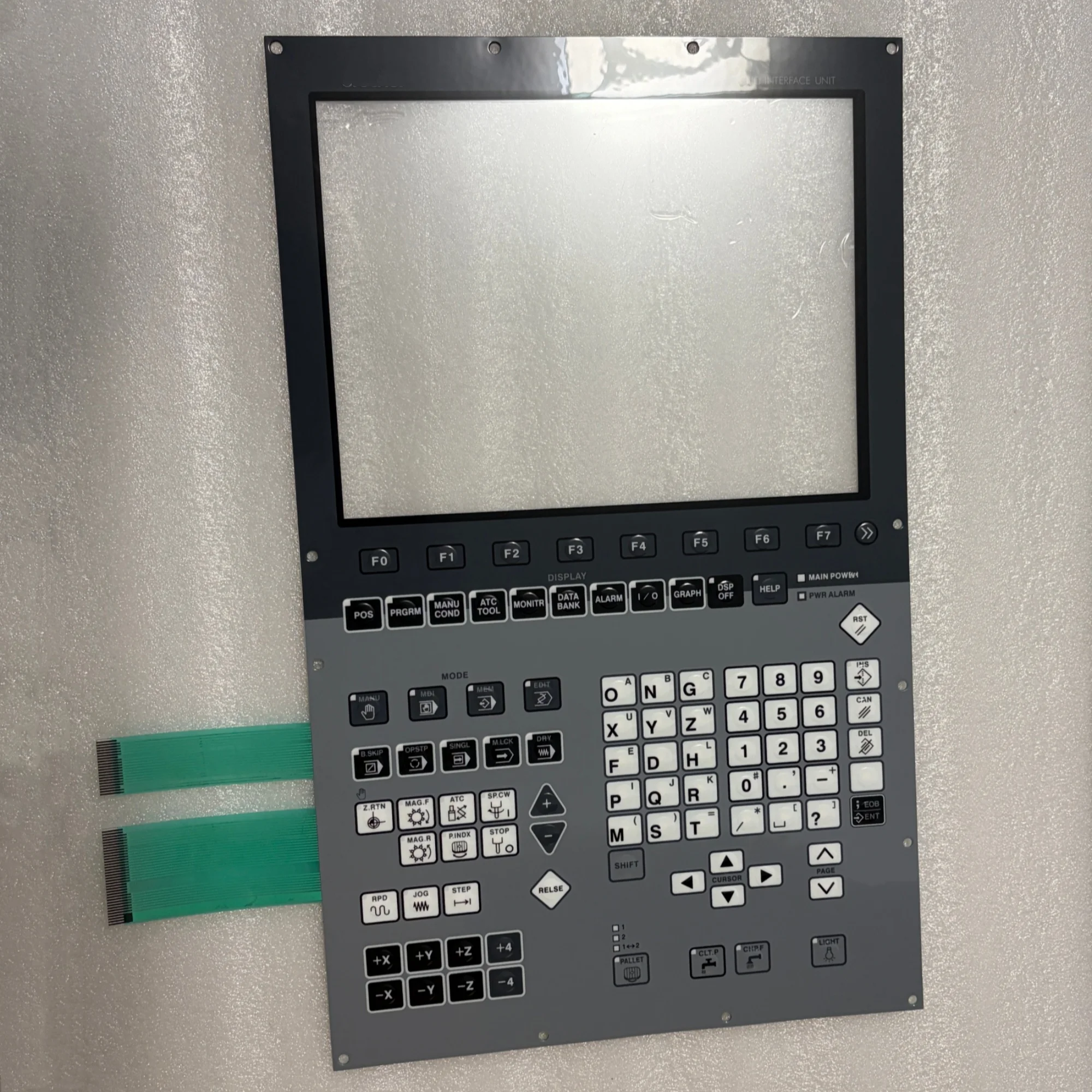 New TC-S2CZ-O S2C S2D CNC Machine B00 System Panel Brand New Keypad Membrane Keypad Film LCD Display Screen