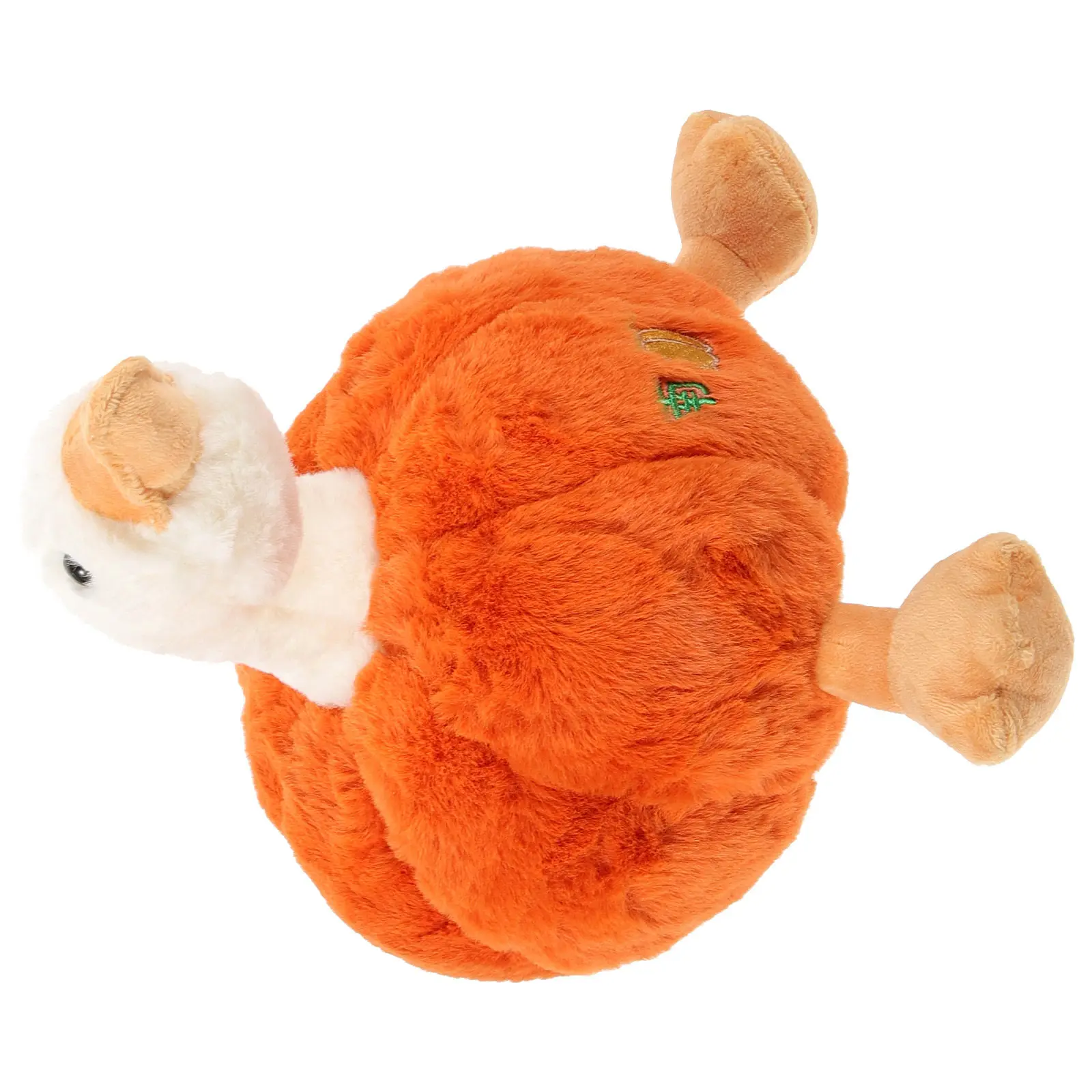 

Adorable Pumpkin Duck Stuffed Animal Soft Lightweight Down Cotton Filled Cute Cartoon Design Supple Lifelike Decor for Home Wall