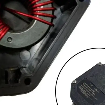 1:64 Balun 1-30MHz 100W PEP EFHW End Fed Half Wave Transformer For Ham Radio Shortwave Communication Matching Device