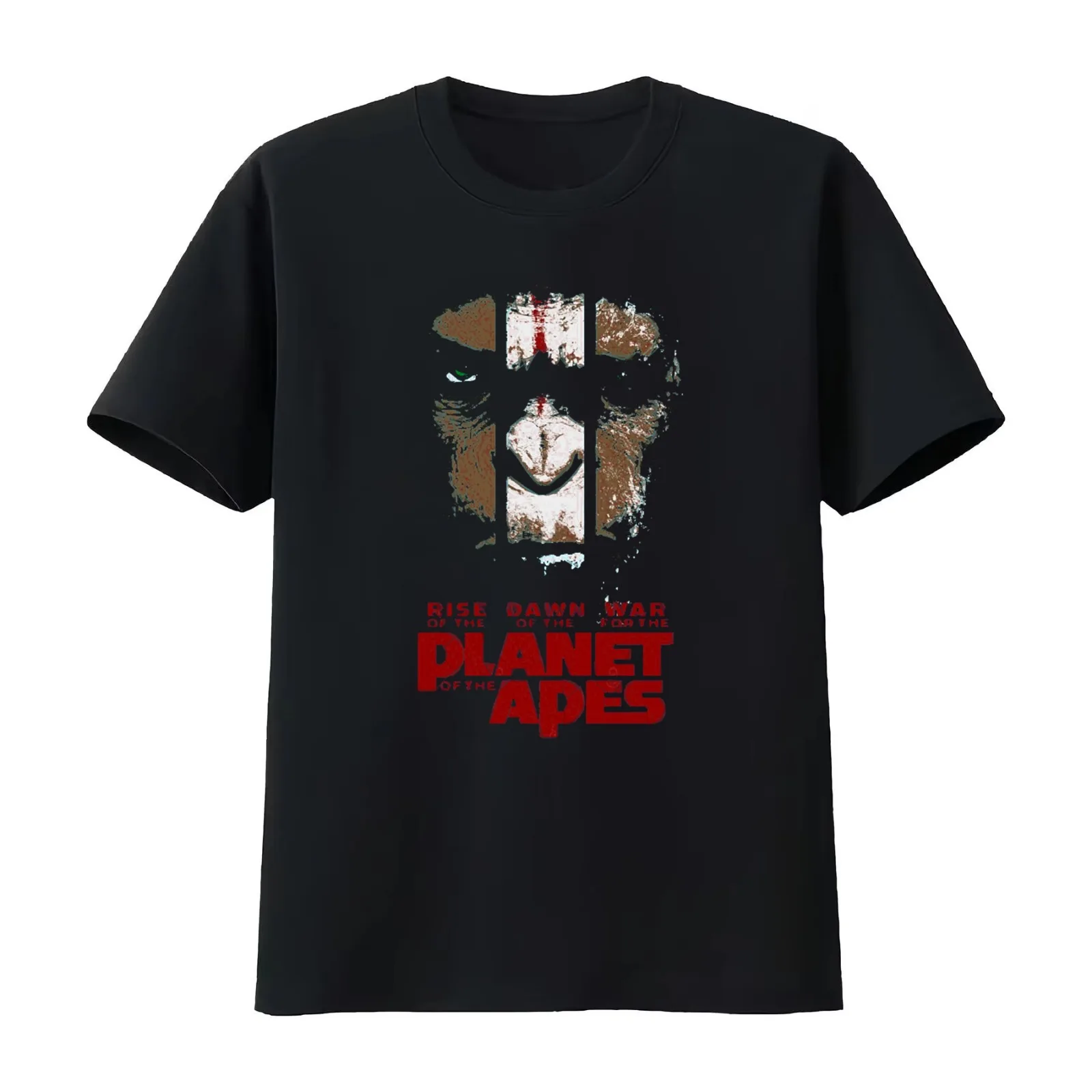 Planet of the Apes Trilogy T-Shirt Summer Casual Cotton Tee Oversized Streetwear Tops Vintage Graphic Print Unisex Men Women