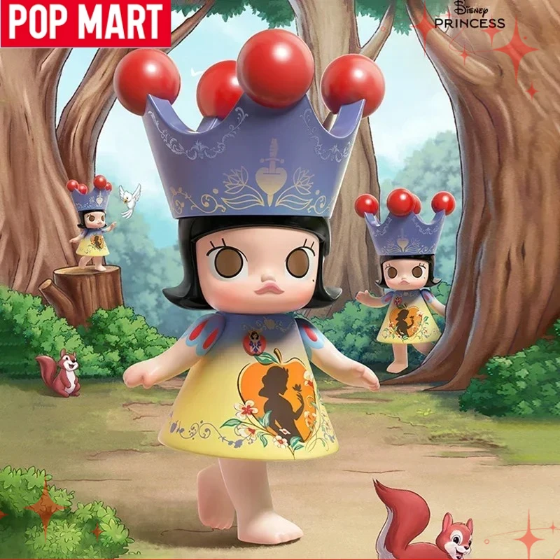

Genuine POP MART MEGA ROYAL MOLLY 400% Snow White Collectible Toy Ornament Surprise Gift