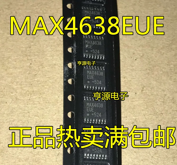 

10 шт. Оригинальный Новый аналоговый мультиплексор MAX4638EUE MAX4638 IC TSSOP16