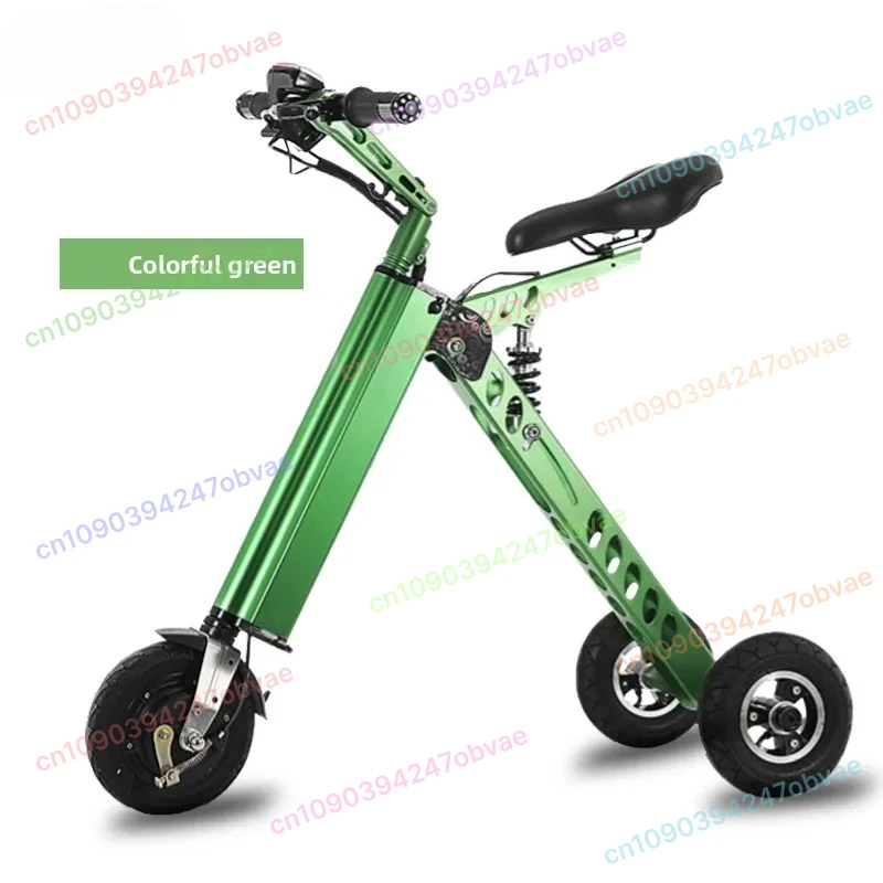 

Light Foldable Electric Trike/Bike for Adults - Portable Lithium Battery, Long Range & Compact Design | Unisex Commuter E-Bike