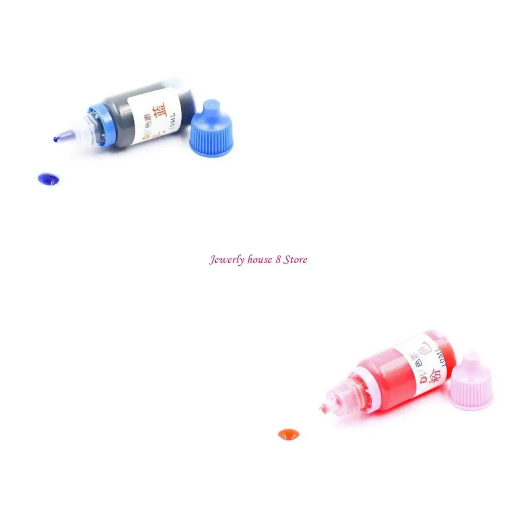 

7 цветов, художественные чернила, спиртовая смола, пигментный комплект, жидкая смола, краситель, краска, диффузия УФ-эпоксидной