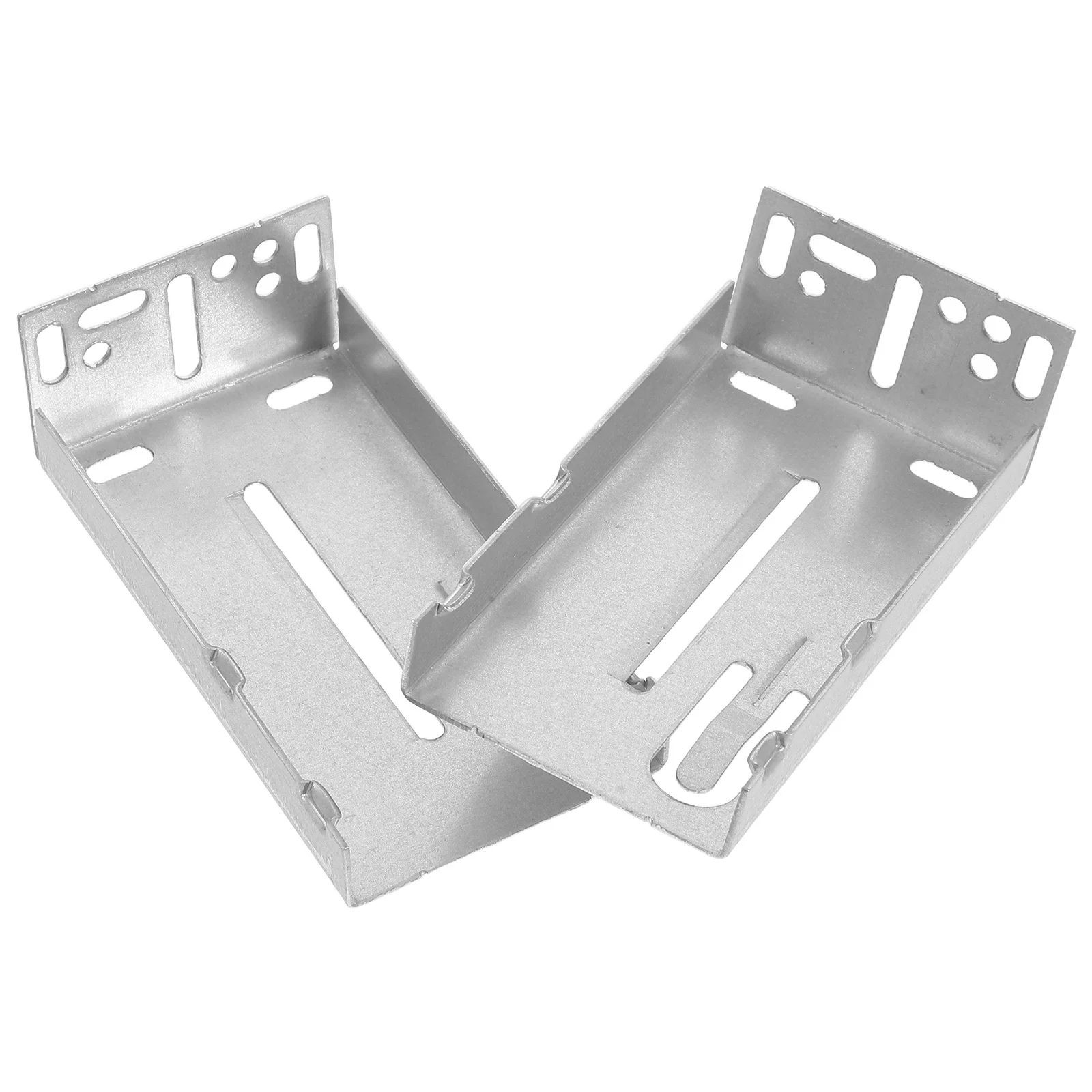 

2Pcs Sliding Drawer Hardware Ball Bearing Rail Cold Rolled Steel Back Plate Buffer Damping Bracket Smooth Silent Fit Cabinet