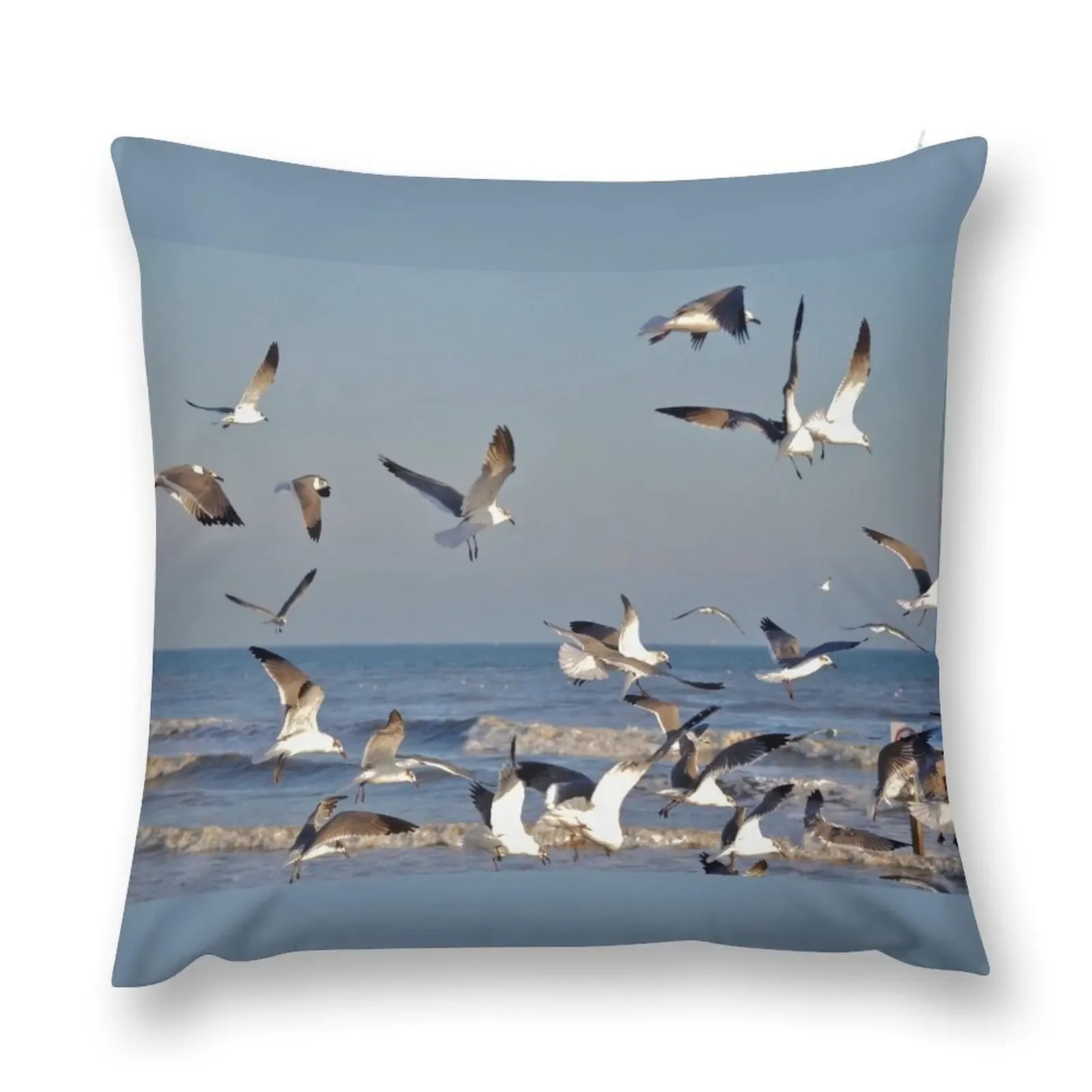 

Seagulls Throw Pillow Cushions For Decorative Sofa Custom Cushion pillow