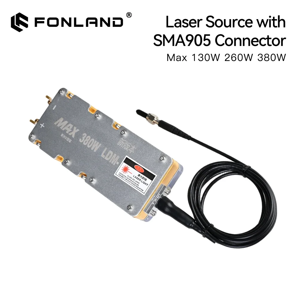 MAX 130/260/380W 3rd-gen Modified Laser Pump Direct Output Upgraded Water Cooling System For DIY Cutting Metal