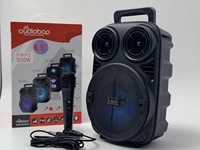 HiFi Quality Bluetooth Speaker Outdoor Portable Music Center HiFi Stereo Subwoofer Karaoke Sound RGB Light Boom Box Caixa De Som