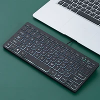 Teclado con cable portátil, Mini teclado para ordenador portátil, teclado externo, accesorios para ordenador
