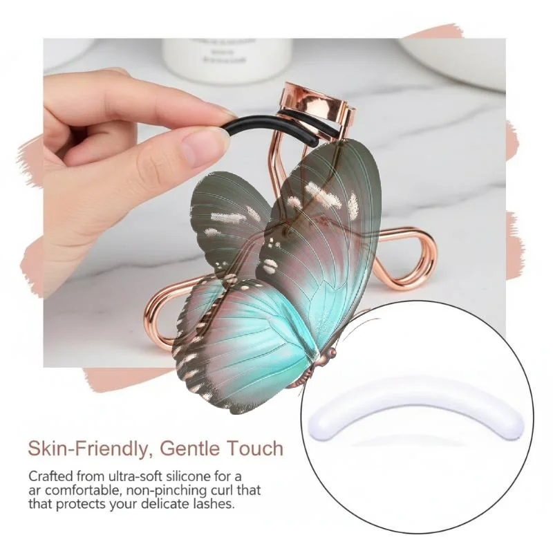 10/20/50PCS Beauty Eyelashes Makeup Curling Styling Tool Eyelash Curler Replacement Pads Women's Lash Rubber Curler Refills Pads
