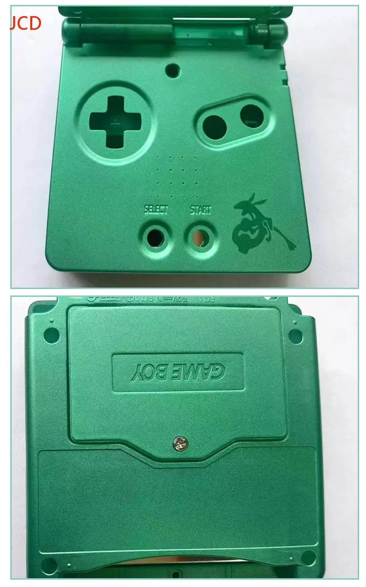 1PC Emerald Limited Beschermende Game Console Shell voor GBA SP Groene Game Console Skin Aangepaste Controller Case