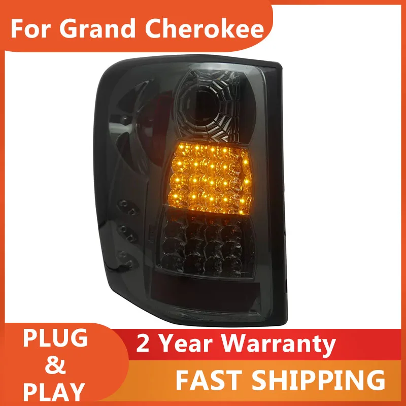 Auto-Accessoires Voor Jeep Led Achterlicht 1999-2004 Grand Cherokee Achterstoplamp Remsignaal Drl Omgekeerde Auto-Accessoires