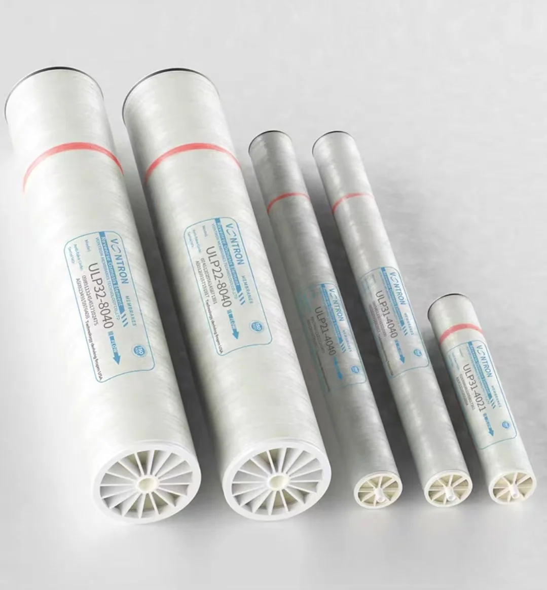 

JIRS for Vontron 2540&ULP21-4040&8080 4 Inch RO 3012 Membrane Huamo 75/80/600gpd Housing Components PP for Cleaning