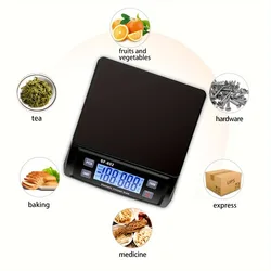 30KG/1G Digital Electronic Kitchen Scale Household Electronic Balance Scale Weight Balance Food Scale with LCD Digital Scale