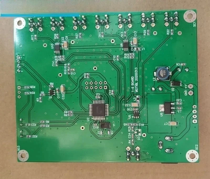 10M input, 6 outputs, frequency adjustable conversion board, PLL board, 5-12V power supply, computer frequency writing
